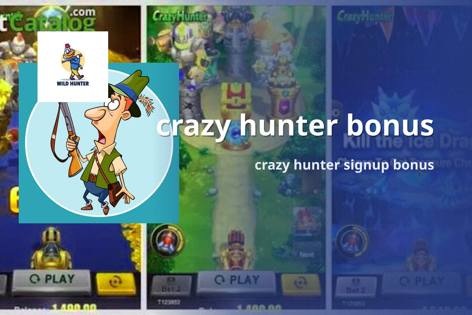 crazy hunter bonus - slots